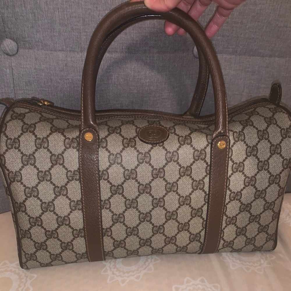 Vintage Gucci Boston bag